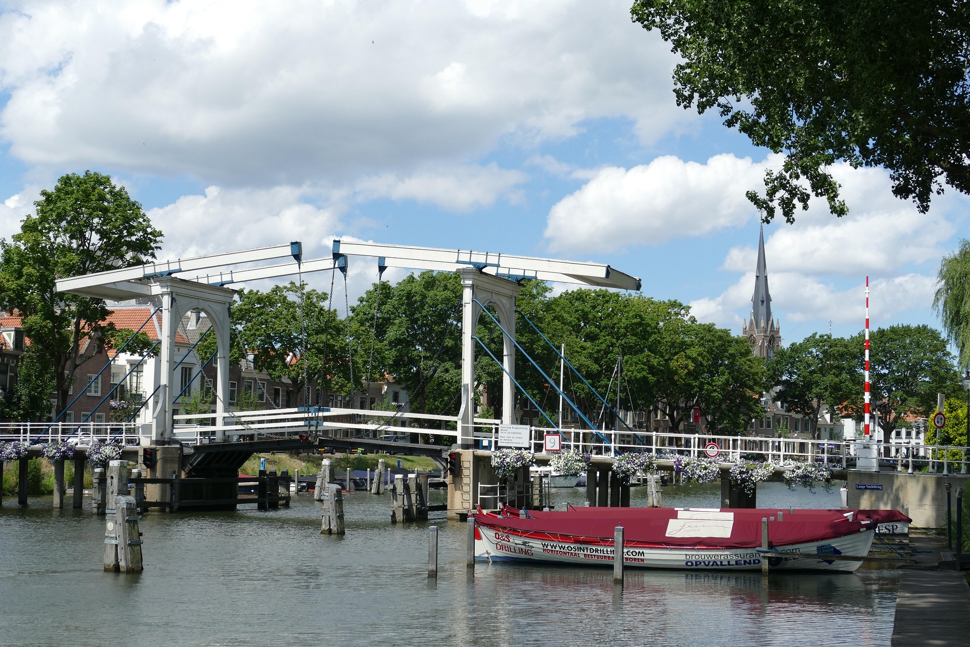 Ophaalbrug in Weesp