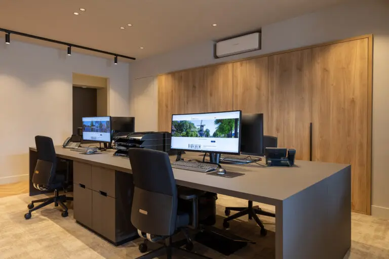 Binnenkant kantoor Nieuwstad 26 in Weesp