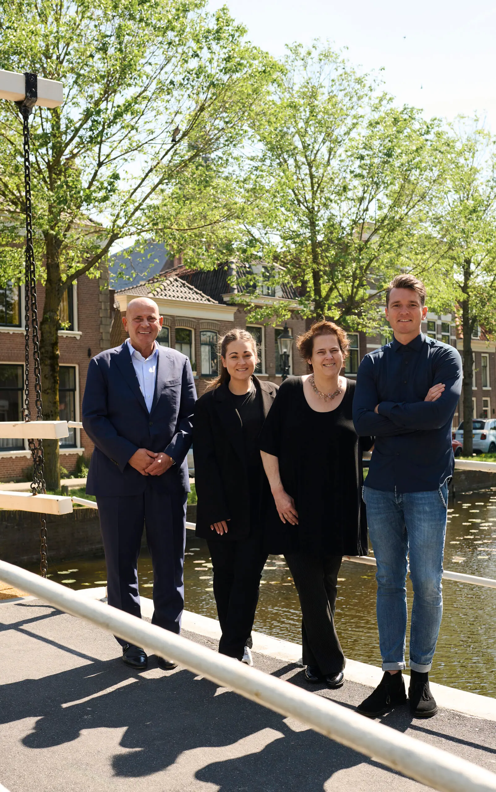 Het makelaarsteam van Koster Di Giacomo in Weesp.